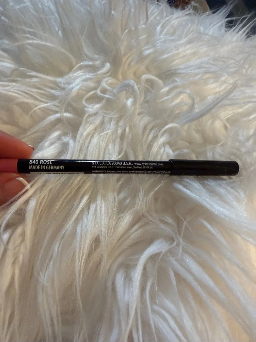 NYX Slim Lip Pencil — 840 Rose Pink Lip Liner